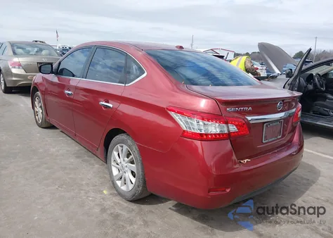 2015 Nissan Sentra Sv from USA, damaged, VIN 3N1AB7AP8FY227361